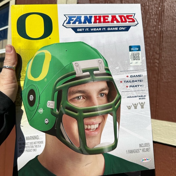 Last one Fanheads football fan helmet Oregon duck - Picture 1 of 2